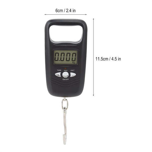 Báscula portátil digital Mini equipaje colgante electrónico negro ANGGREK Otros