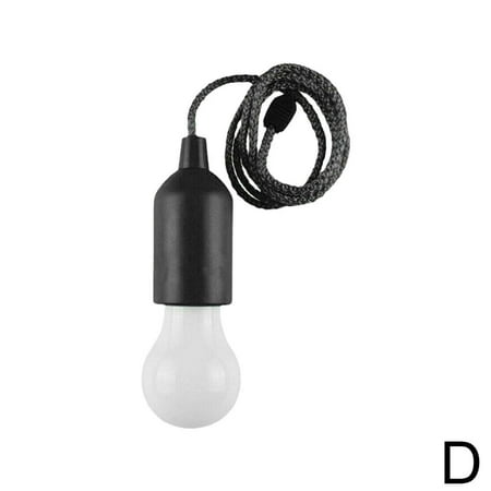 

Yiexson Hanging Rope LED Bulb Light Battery Read Lamps Operated Pull Cord Home V0J5