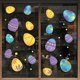 thumbnail image 3 of Juego de pegatinas para ventana llamativas, impermeables, de Pvc, pegatinas para ventana de Pascua, pegatina electrostática para el hogar Jikaix, 3 of 5