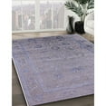thumbnail image 2 of Ahgly Company Indoor Rectangle Mid-Century Modern French Lilac Purple Oriental Area Rugs, 8' x 10', 2 of 6