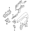 Genuine OE Kia Tie Down Hook - 0K201-56390