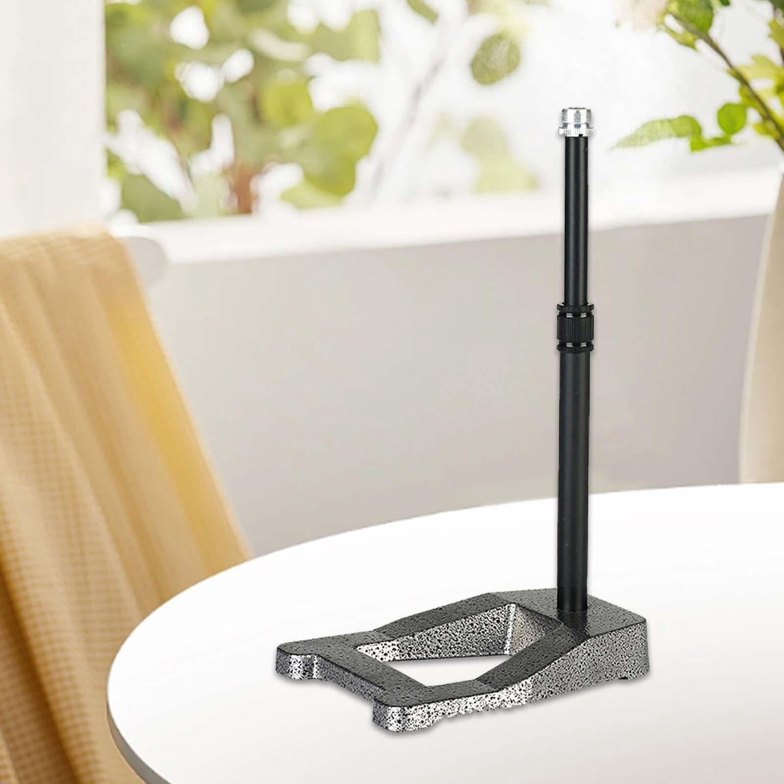 LeeQinersw Adjustable Height Microphone Stand Recording Equipment Desktop Stand Bracket for Stlyle B