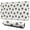 Black Dog Puppy, variant on Long Mouse Pads for Desk,Bulldog Dog Desk Mats on Top Of Desks, Desk Mouse Pad Extra Large with 3mm Non-Slip Base and Stitched Edge for Gaming,Office,Work,Home 31.5"x11.8"