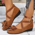thumbnail image 3 of Zmoon Chaussures Décontractées Élastiques en Daim Couleur Unie pour Femmes, Confortables, 3 of 9