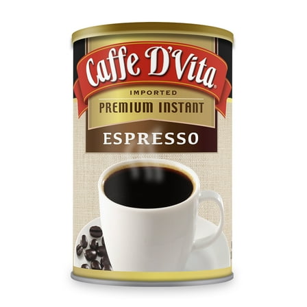 6 - 3 oz. canisters Caffe D'Vita Instant Espresso
