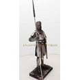 thumbnail image 3 of MEDIEVAL KNIGHT 7"H CRUSADER PIKEMAN SENTRY STATUE FIGURINE SUIT OF ARMOR, 3 of 3