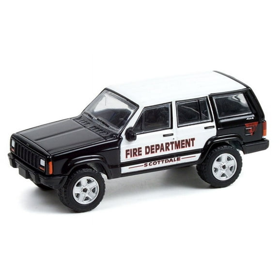 Greenlight Fire & Rescue Series 2 Diecast Vehicle - 2000 Jeep Cherokee (Scottdale PA Fire)