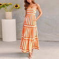 thumbnail image 2 of Women's Casual Summer Floral Long Maxi Dresses Floor Length Sleeveless Plus Size Sundresses, 2 of 6
