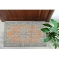 thumbnail image 5 of Orange Rugs, Purple Rugs, Medallion Rugs, Anatolian Rugs, Turkish Rug, Easy To Clean Rug, Corridor Rug, Bridesmaid Gift, Entryway Rug, 1.7'x2.3' - 50x70 cm, 5 of 8
