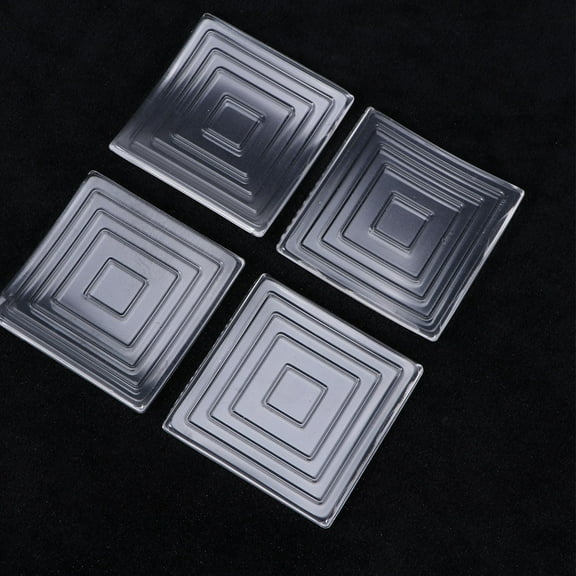 FELTECHELECTR Furniture Leg Protector Protector Pads Silicone Transparent 4Pcs Skid Resistance