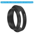 thumbnail image 4 of Uxcell 49mm Lens Hood, Standard Vented Matte Surface Hood with Cleaning Cloth for Camera Lens, Black, 4 of 6