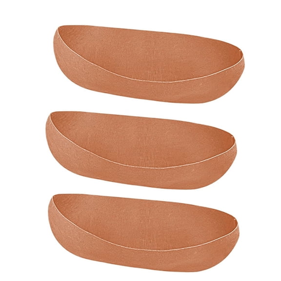 3 Pack Thickened Window Box Insert Planter Basket Liners Brown Felt Gardening Mats Weatherproof Outdoor Container Pads