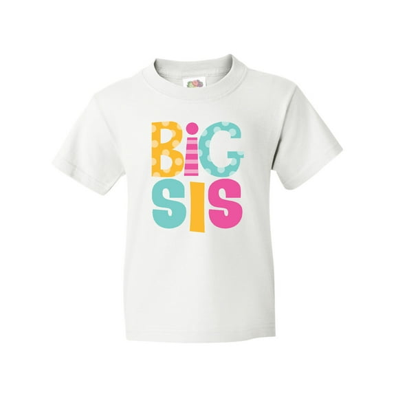Inktastic Big Sis Announcement New Sister Youth T-Shirt