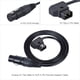 thumbnail image 4 of Cable de energía 100 cm / 3,3 pies D-Tap macho a XLR de 4 pines Cable energía hembra adaptador de alimentación para montaje en V Battery Monitor Placa videocámara Andoer Cable de energía, 4 of 7