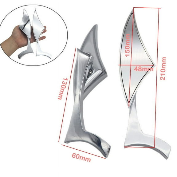 Motorcycle Rearview Mirrors For Harley Dyna Softail Cruiser Bobber Chopper