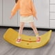thumbnail image 4 of Balance Board for Kids Wobble Board Entrenamiento Curvado Longitud de 90 cm Coordinación del cuerpo Balance portátil Equipo de entrenamiento Equipo de Amarillo, 4 of 8