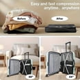 thumbnail image 6 of Vacuum Storage Bag, Waterproof Moisture Resistant Gray, 1 Pack Portable Travel Compression Pouch, For Outdoor Camping Business Trip Luggage Organizer Save Space For Clothes Bedding, 6 of 6