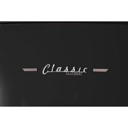 Unique Appliances Classic Retro 24 11 cu ft Top Freezer Refrigerator, Matte Black