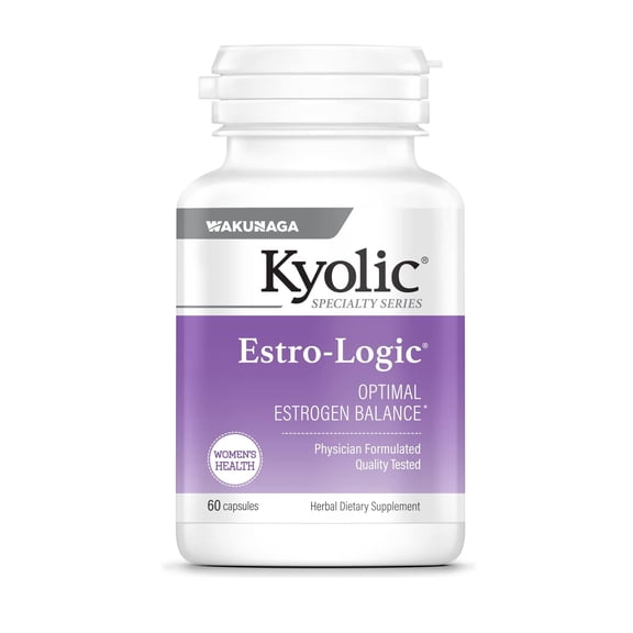Kyolic Specialty Series Estro-Logic, For Optimal Estrogen Balance*, 60 Capsules
