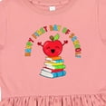 thumbnail image 4 of Inktastic Happy First Day of School Cute Apple with Books Girls Toddler Dress, 4 of 5