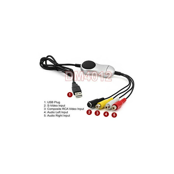 USBBased Video Frame Grabber With Video Editing Software For Windows