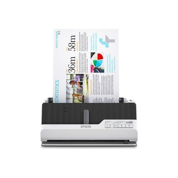 Epson DS-C490 - Sheetfed scanner - Duplex - A4/Legal - 600 dpi x 600 dpi - ADF (20 sheets) - up to 3500 scans per day -