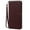 Coffee, variant on Allytechgroup for Samsung Galaxy S25 Wallet Case, Premium PU Leather Magnetic Flip Phone Cover with Wrist Strap Kickstand Card Slots Shockproof Bumper for Samsung Galaxy S25 , Lightpurple