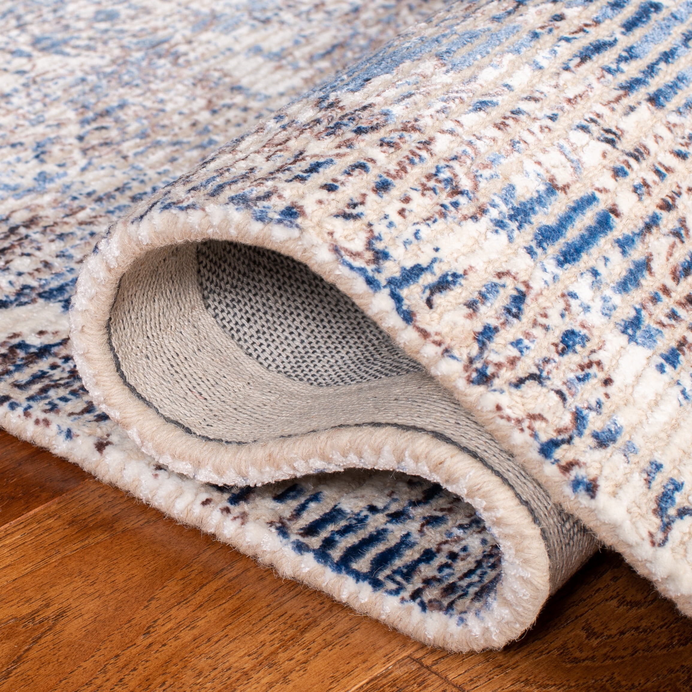 Safavieh Mirage Jacqueline Floral Area Rug, Navy/Ivory, 6' x 9'