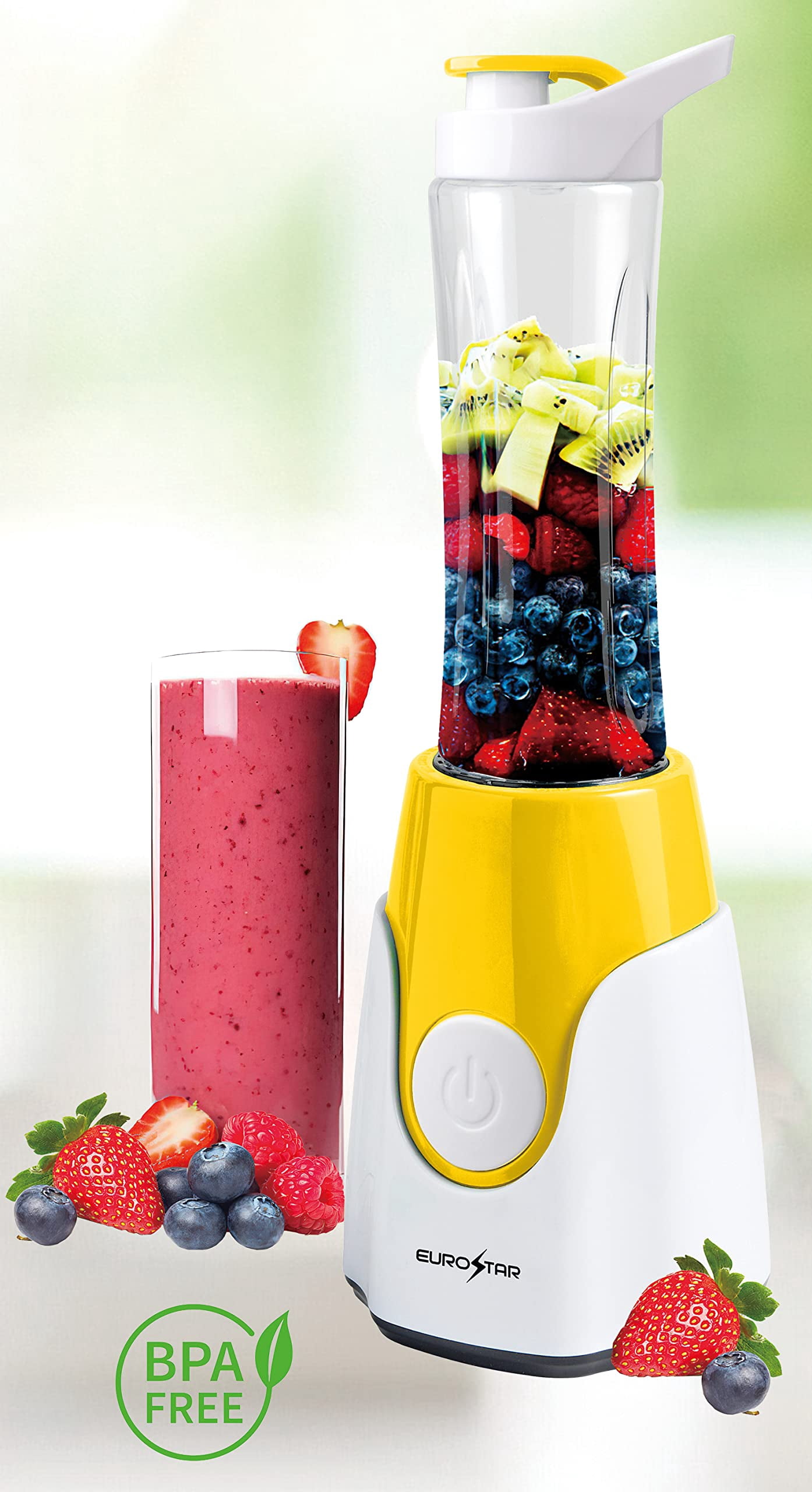 EUROSTAR EPB600Y 250W Personal Blender, Yellow