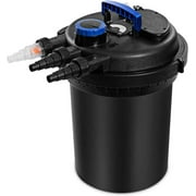 Casart Bio Pressure Filter UVC 120V/60HZ Koi 1500-2500 Gal for Garden, Pool Fishpond Pump Filter Pond Filter