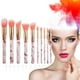 thumbnail image 1 of Xihbxyly Juego de 10 Brochas de Maquillaje Portátiles, Brochas, Brochas para Sombras de Ojos, 1 of 7