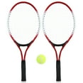 thumbnail image 3 of Tennis Racket,With 1 Tennis 1 Tennis Ball Tennis Ball And Kids Tennis Fapao 2pcs Tennis Buzhi Tennis 2pcs 2 Pcs Tennis Red Red, 3 of 6