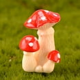 thumbnail image 7 of LAMIRO 15Pcs Tiny Mushrooms Miniature Figurines Mushroom Decor Mushroom Statue Ornament, 7 of 7