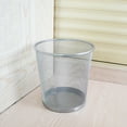 thumbnail image 5 of UDIYO Mesh Trash Bin Paper Basket Kitchen Bedroom Office Rubbish Waste Holder Can, 5 of 7
