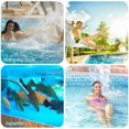 thumbnail image 5 of Dual Water Fountain for Swimming Pool Adjustable Waterfall Pool Sprinkler Swimming Pool Sprayer Fountain, 5 of 5