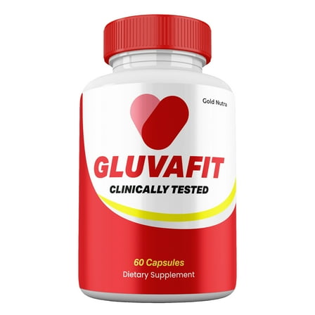 (1 Pack) Gluvafit Capsules, Gluvafit Supplement Natural Blood Balance Pills Maximum Strength All Natural, 30 Day Supply
