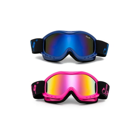 Photochromatic Ski Goggles (Cloud 9 - Kids Boys & Girls Professional SKi Goggles Anti-Fog UV400 Protection Wind Proof Dual Lens Triple Face Foam Winter Snow Goggles for Girls & Boys (1 PAIR ONLY,)