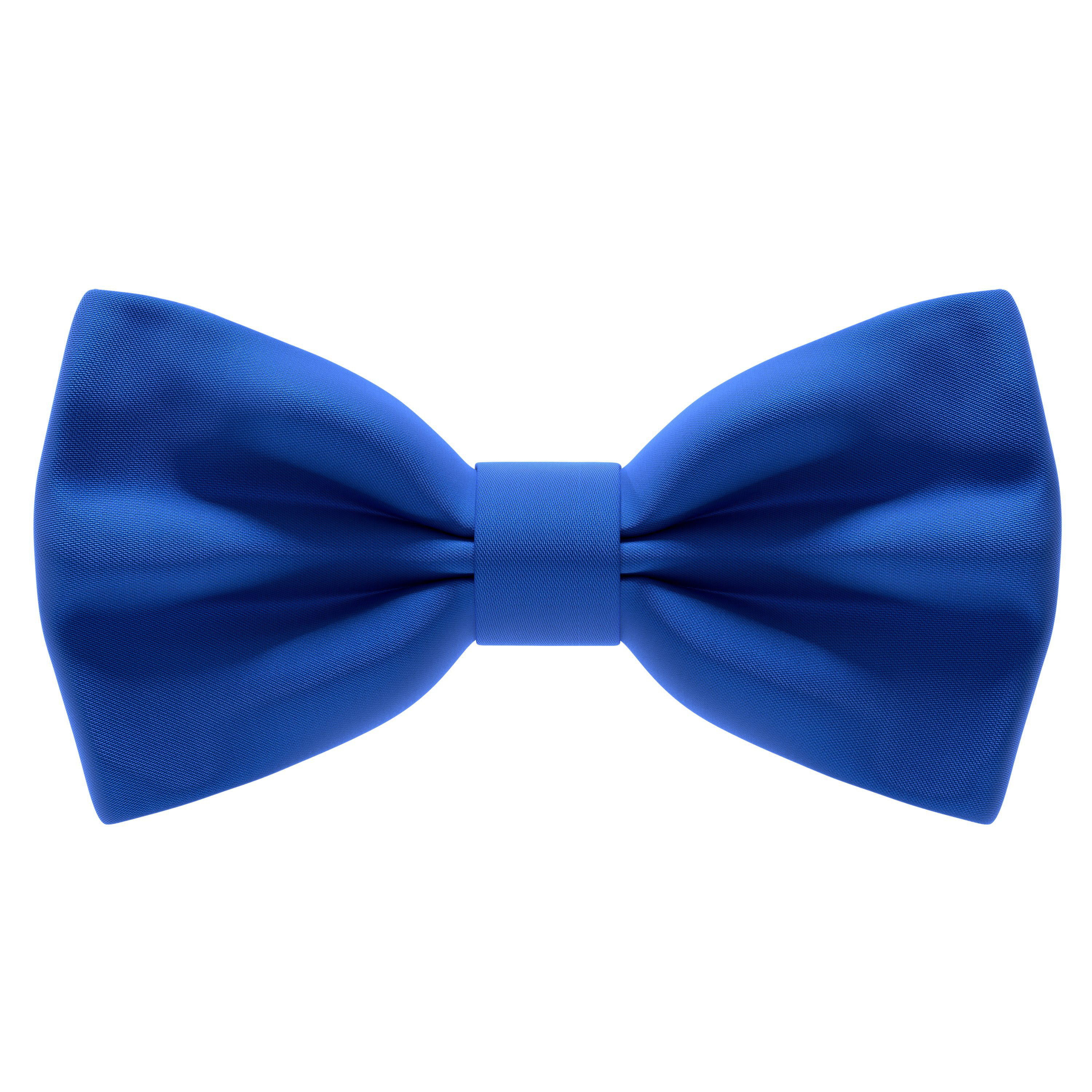 Royal BLUE Adjustable Bow Tie Pre-Tied Classic Tuxedo Party SATIN 