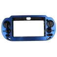thumbnail image 2 of La funda de plástico con revestimiento de aluminio pulido protege la cubierta para ps vita blue Sunnimix Funda protectora de piel, 2 of 8