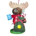 thumbnail image 1 of Alexander Taron 13-0809 Christian Ulbricht Ornament - Santa Elk -, 1 of 1