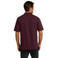 thumbnail image 2 of Port & Company Men's 50/50 Pique Polo Athletic Maroon Size XXX-Large, 2 of 6