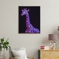 thumbnail image 4 of Paint By Numbers Kit for Adults Beginner - DIY Neon Giraffe Vibrant Patterns Canvas Painting Kits for Adults, Frameless Paint By Number for Adults for Home Wall Decor 16x20 Inch, 4 of 7