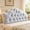Grey, variant on Dorm Headboard Pillow, Ruffle Crown Shape Tufted Reading Backrest Cushion, Large Soft Bed Rest Wedge Pillow for Twin Full Bed College Dorm Bedroom Decor, Blue, 35.43 X 19.69 Inches