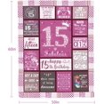 thumbnail image 5 of LHSHID 15 Year Old Girl Gift Ideas Blanket Flannel Soft and Comfortable Anti static Bed Sofa Blanket 50x60in, 5 of 5