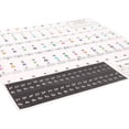 thumbnail image 4 of Piano Beginner Sticker Colorful Transparent Removable Large Letter Reusable Piano Keyboard Sticker, 4 of 4
