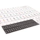 thumbnail image 4 of Piano Beginner Sticker Colorful Transparent Removable Large Letter Reusable Piano Keyboard Sticker, 4 of 4