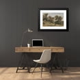 thumbnail image 4 of Theodor Von Hörmann 24x17 Black Modern Framed Museum Art Print Titled - Mountain Slope with Tree, 4 of 5