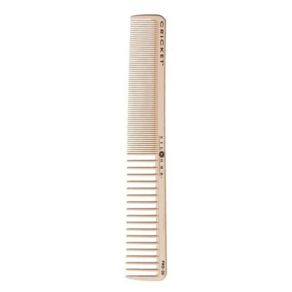 Cricket Silkomb Pro #20 – Professional Hair Cutting Comb with Silicone-Injected Teeth for Shear Over Comb Techniques