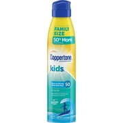 (2 pack) (2 pack) Coppertone Kids Sunscreen Water Resistant Spray SPF 50, 8.3 oz