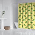 thumbnail image 2 of BrightGreen Cartoon Dinosaurs Silhouettes Pattern Shower Curtain 72"x84" ,Bathroom Decorative Shower Curtains Set with 12 Hooks,Modern Waterproof Washable Shower Curtain, 2 of 6